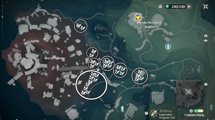wuthering waves sea of flames belle poppy spawn map locations